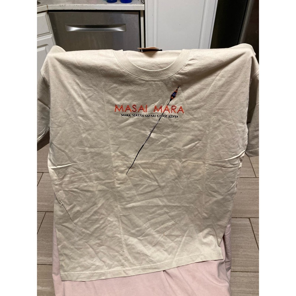 Masai Mara Safari Lodge Kenya Shirt Size XL